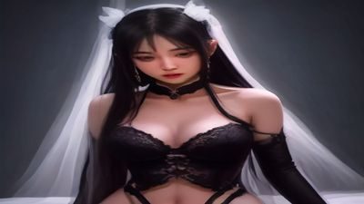 BDSM穿环调教女创作技法分析视频封面，编辑桌面场景配霓虹光效，专业感强